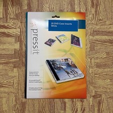 Pressit A4 DVD Case Inserts Pack of 19