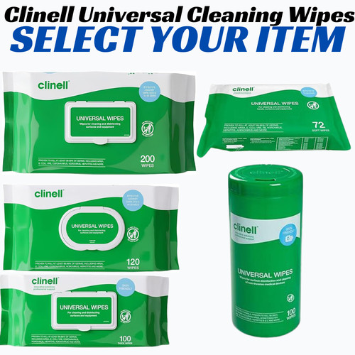 Clinell sanitising wipes - clinell,
