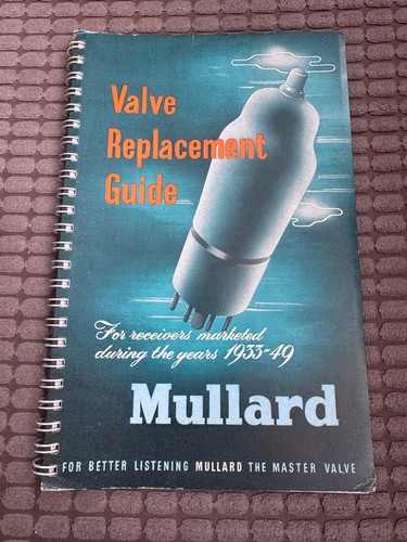 Mullard valve replacement - mullard,