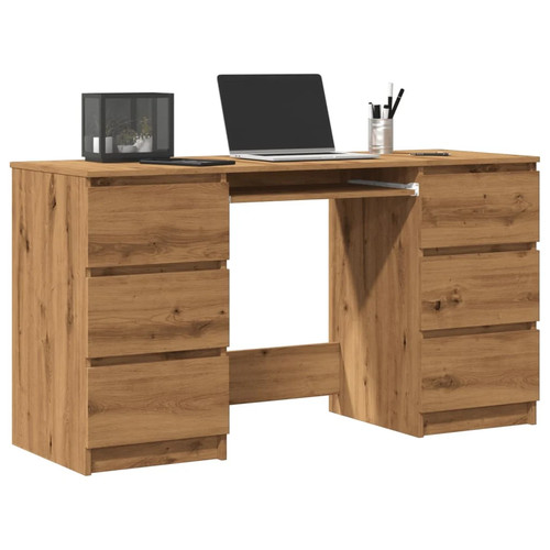 Modern wooden home office - modern,