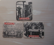 Leopold beer mats theme - leopold, old