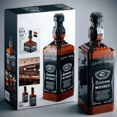 Interesting whiskey bottle - interesting,
