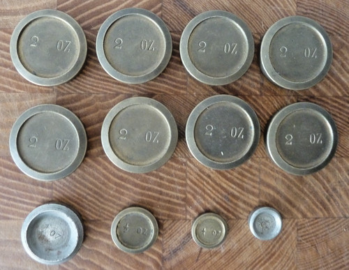 Collection brass 2 ounce - brass,