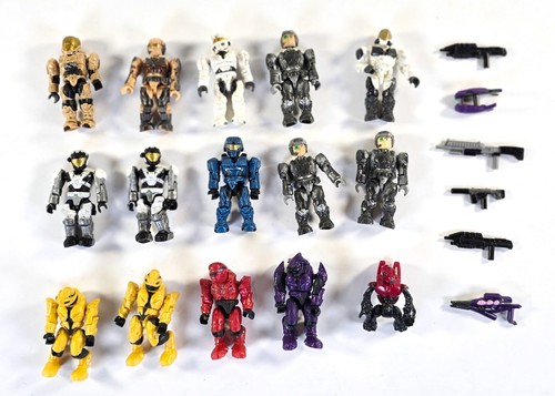 Mega bloks halo minifigures - bloks,
