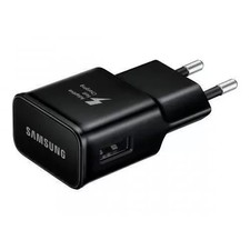 Samsung 2 Pin EU European 15W Fast Mains USB Charger Charging Plug Genuine