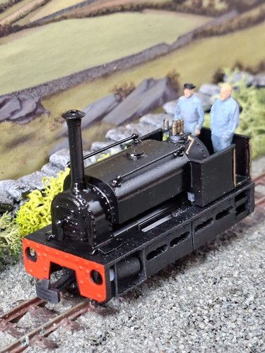 Black oo9 009 hunslet - black,