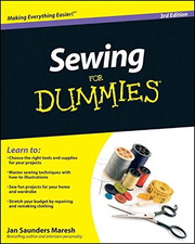 Sewing For Dummies (For Dummies Series) - Saunders Maresh, Jan