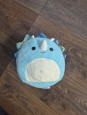 Squishmallow Malik triceratops dinosaur 8 Inch