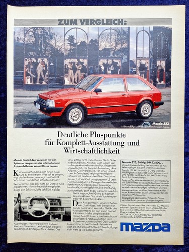 1984 mazda 323 - 1984, original