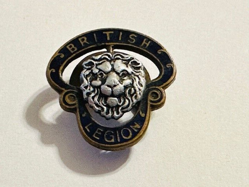 British legion lapel badge - lapel,