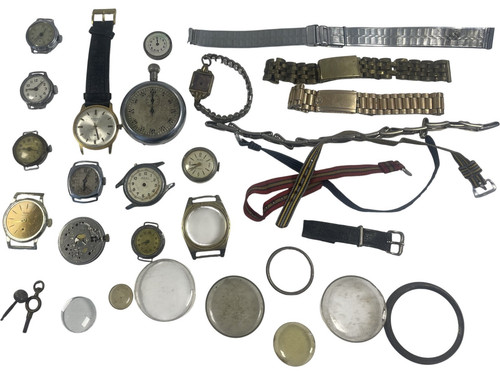 Vintage watch parts lot - watch,