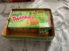 Ghostbusters Twinkies Box, Ecto Cooler  Carton And Ecto cooler Cardboard Crate
