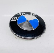 Bmw bonnet boot badge 8132375 black New Fits 1 2 3 5 X Series 74mm