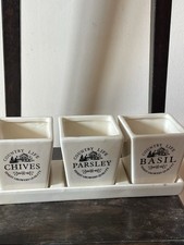 Ceramic Herb Pots Planter