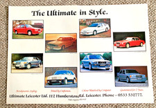 ZENDER AUTOSPORT CARTEL 1980s