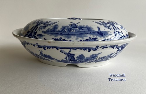 The grimwades blue - blue, white