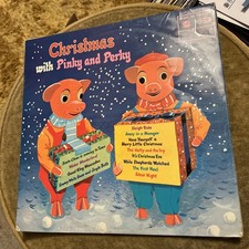 CHRISTMAS WITH PINKY AND PERKY  VINYL ALBUM
