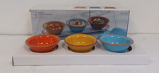 John Lewis Al Fresco Terracotta Serving Bowls & Tray - Open - Unused B81 W335