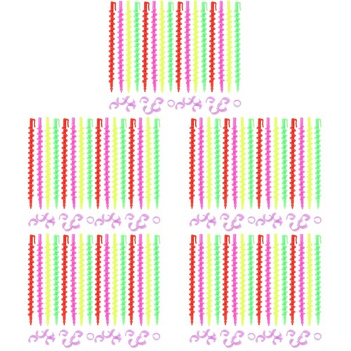 130pcs heatless spiral - heatless, perm