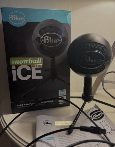Blue snowball ice black usb - snowball,