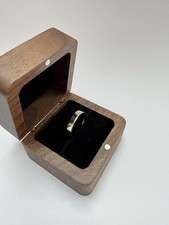 Men’s Platinum Wedding Band Size L 1/2 4mm Wide (brand new)