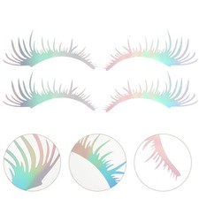  2 Pairs Eye Lashes for Car