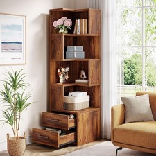 5-Tier Corner Bookshelf