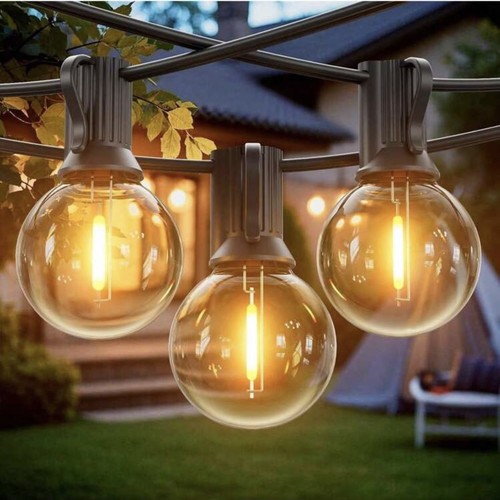 100ft bulb garden festoon - 50,
