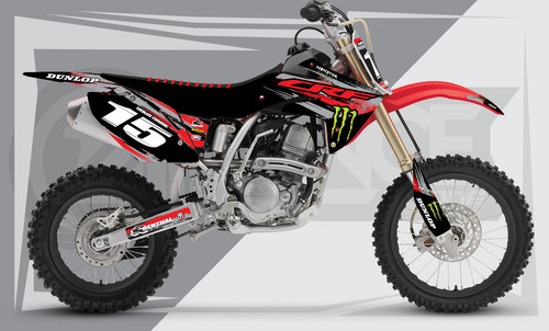 Graphics kit for honda - graphics,