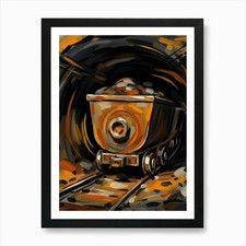 Coal Train In The Mine Art