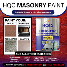 HQC Interior & Exterior Masonry Emulsion Touch Up Paint - 1L to 5L