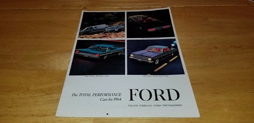 Vintage 1964 ford line - line, sales