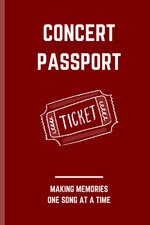 Concert Passport Book -