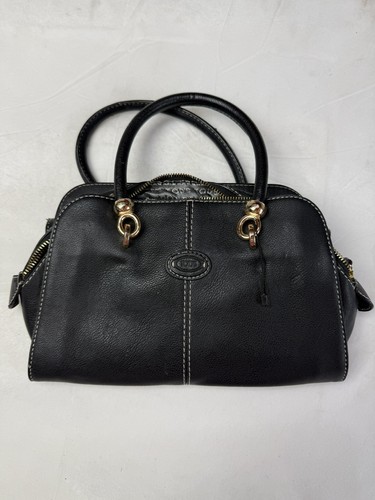 Tods hand bag black - bag, leather