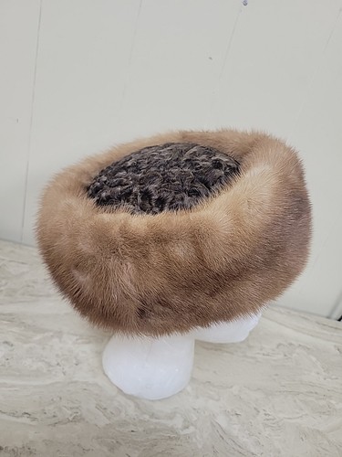 Russian mink fur hat - russian,