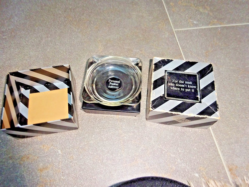 Personal pocket ashtray - ashtray, for