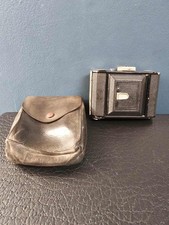 Vintage Zeiss Ikon Nettar 510 Camera In Leather Carry Case