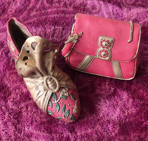 Just the right shoe with - shoe,