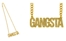 Gold GANGSTA Chain Necklace