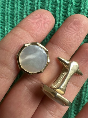 Stratton gold tone cufflinks - gold,