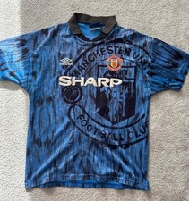 Manchester United 1992-93 Away shirt M Cantona Authentic