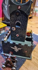 Wooden toy castle with