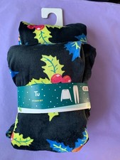 BNWT TU Holly Christmas Print