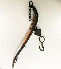 A single Vintage Shire Draught Horse Hames in nice condition