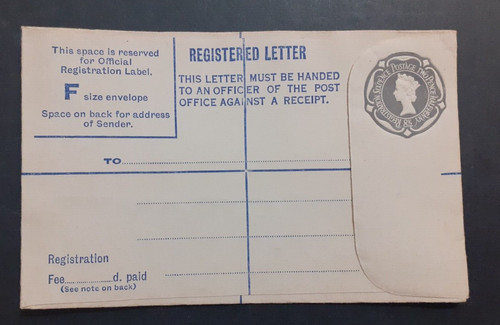 Qeii postal stationery 2d - qeii,