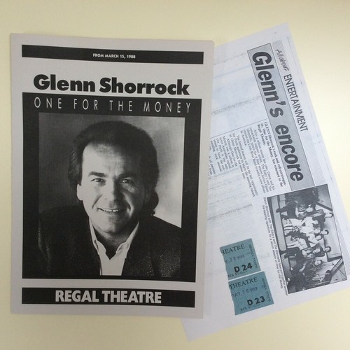 Glenn shorrock concert - glenn,