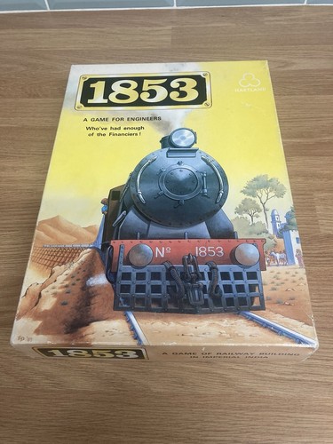 1853 board game for engineers - board,