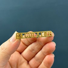 VINTAGE BUS 'REGULATOR' BRASS