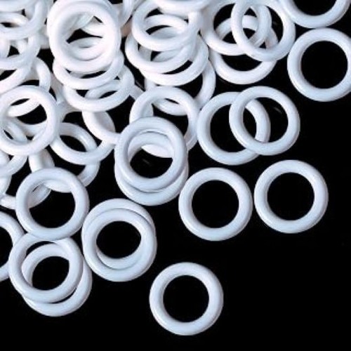 Sew white plastic cord - plastic,