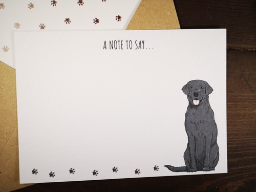 Black labrador luxury - black,